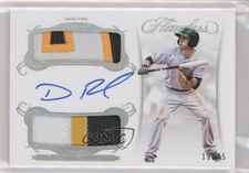 2018 Panini Flawless Rookie 18/25 Dustin Fowler #RDP-DF Dual Patch Auto 5w7