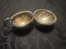 WMF Sahnek&auml;nnchen Zuckerschale Versilbert Versilbertes Metall Vintage 50er 60er