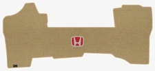 Lloyd Velourtex Front Carpet Mat for '97-00 Honda CR-V w/Red on Black Honda H