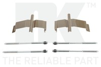 NK ZubehöRsatz Scheibenbremsbelag 79481809 FüR Volvo V60 2 225 S60 3 224 Cross