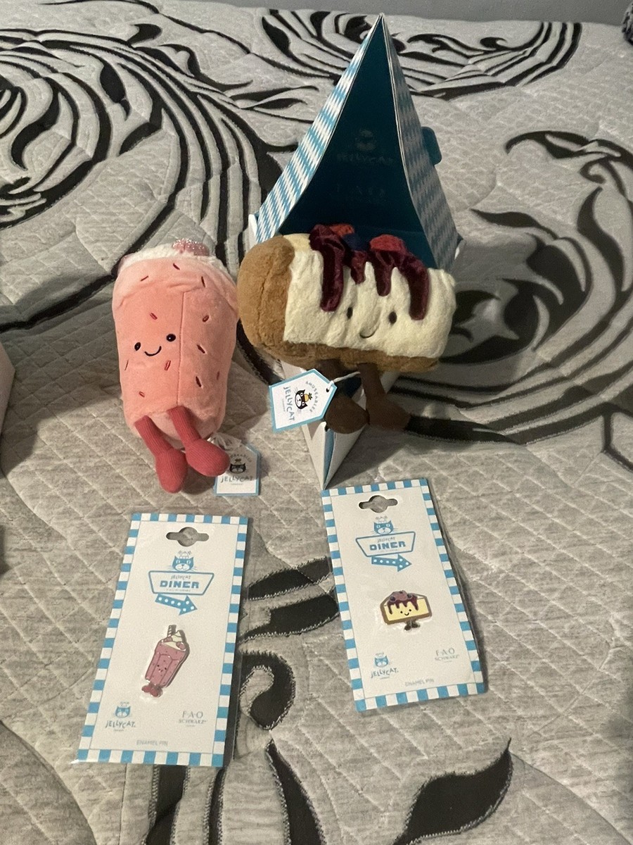 STRAWBERRY MILKSHAKE AND CHEESECAKE JELLYCAT NYC EXCLUSIVE!!! | eBay