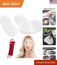 Elegant 50 Count Disposable Eye Shield Visor - Protecting Your Beauty Rituals