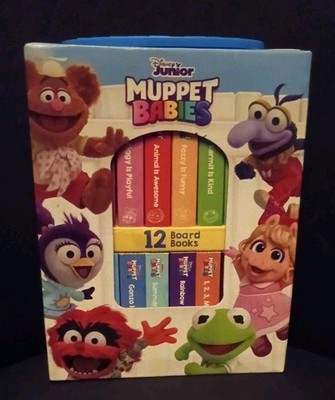 Disney Junior Muppet Babies: 12 Board Books by PI Kids (2020, Children's...