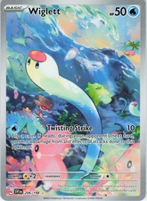 Wiglett 206/198 Illustration Rare Scarlet & Violet Pokemon Holo Near Mint on eBay