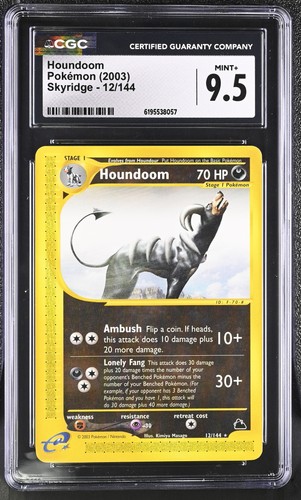 Houndoom graded CGC 9.5 for sale on eBay