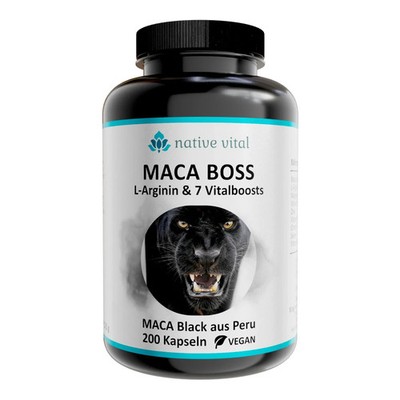 MACA(5:1) aus Peru 4000mg mit L-Arginin, B6, B12, Zink, Selen, Chrom 200 Kapseln