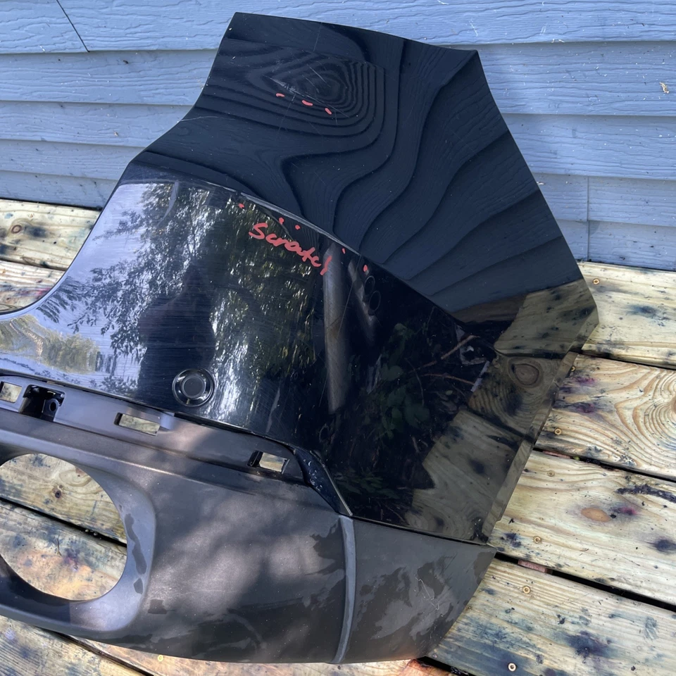 OEM 2014 - 2016 BMW X5 F15 REAR BUMPER BLACK #668 *NOTE * - Image 3 of 4