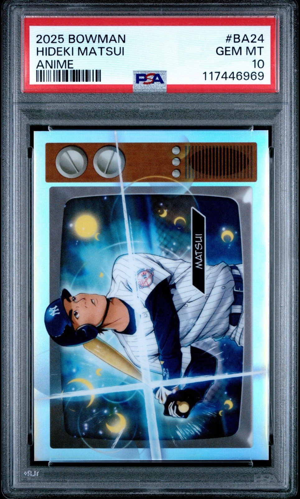 2025 Bowman Anime Hideki Matsui PSA 10