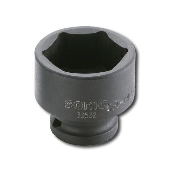 2x ✅Fits SONIC 33521 Socket Hexagonal 1/2"" 21 mm 33521 Socket impact ⭐UK Seller⭐