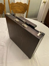 Wooden Box Table Easel by Artists Loft with Watercolor Paint Set