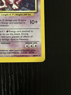 pokemon card mewtwo 10 102 Mewtwo #10 Prices | Pokemon Base Set