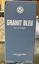 Yves Rocher Granit Bleu Eau de Toilette Spray Regular Size 3.3 fl oz