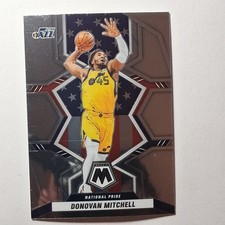 DONOVAN MITCHELL 2021-22 Panini Mosaic Basketball National Pride #253 Utah Jazz