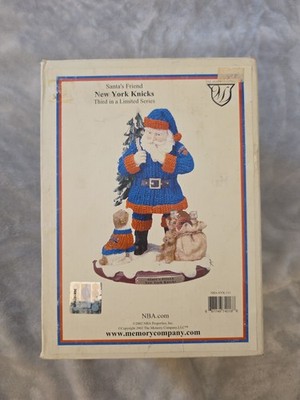 Santa's Friend New York Knicks Third In A Limited Series NBA Christmas New 