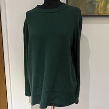 Bianco & Blu Italy Ladies Merino Wool Cashmere Blend Pink Knit Jumper XL