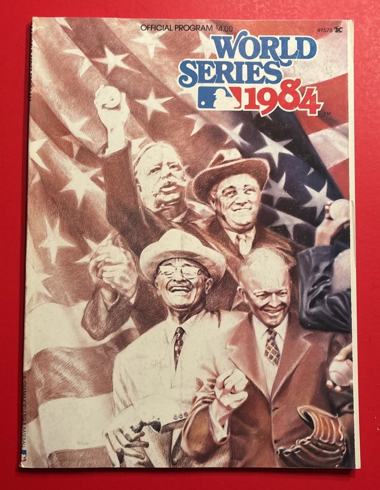 WORLD SERIES Set Lot of 3 Postseason 1984 1985 1989 Vintage 1980’s Collection - Image 3 of 4