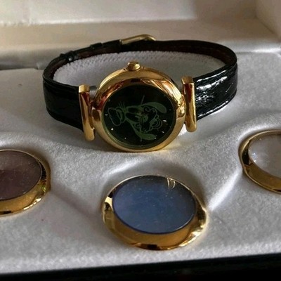 Disney Time Works Mickey Mouse Wristwatch Gift Set w/ Interchangeable Bezels