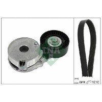 Keilrippenriemensatz FüR Nissan Qashqai J11 1.6 14 Bis 26 INA 7711116153 MR16DDT