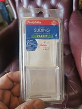 True Value 1-7/16" Plastic Sliding Furniture Leg Cups (4 pcs) 