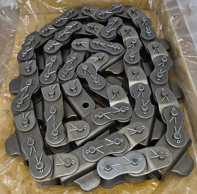 PEER 160C Caterpillar Drive Roller Chain X348 Dogs Every 3rd Pitch 10 Feet