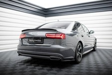 Heck Spoiler Aufsatz Abrisskante passend für Audi A6 / A6 S-line / S6 Limousine