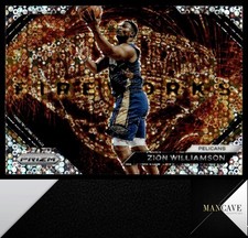 2023-24 Panini Prizm #10 Zion Williamson Fireworks Prizms Fast Break