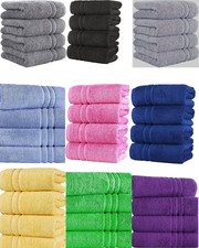 Extra Large Jumbo Bath Sheets 100% EgyptianCotton Soft Towel 500 GSM PACK of 2,4