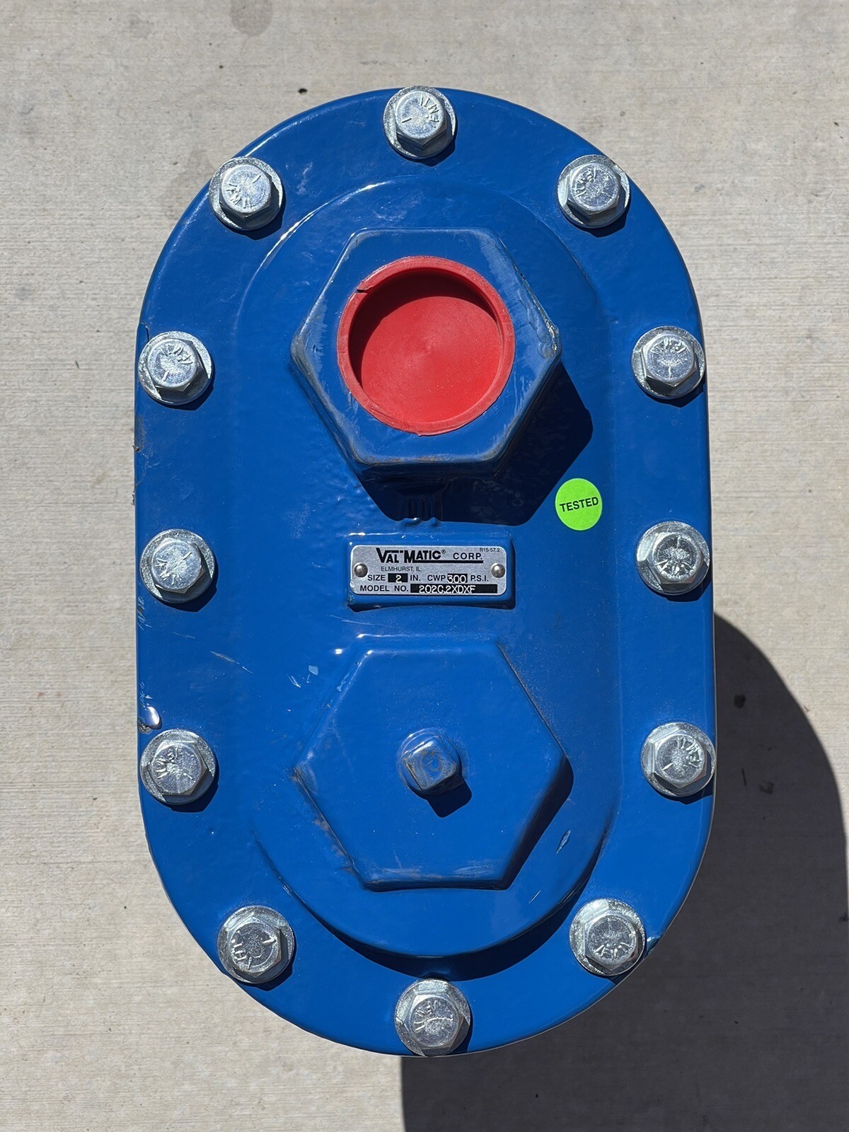 VALMATIC 202C.2 2" COMBINATION AIR RELEASE & VACUUM VALVE 300 PSI 202C