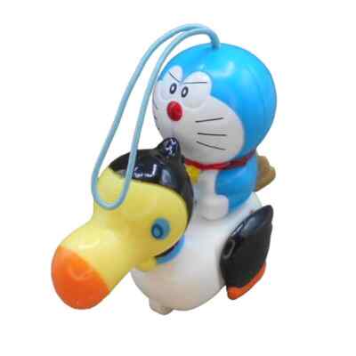 Doraemon Riding Kurajo (Dodo) Pullback Toy Japan Anime RARE Ships