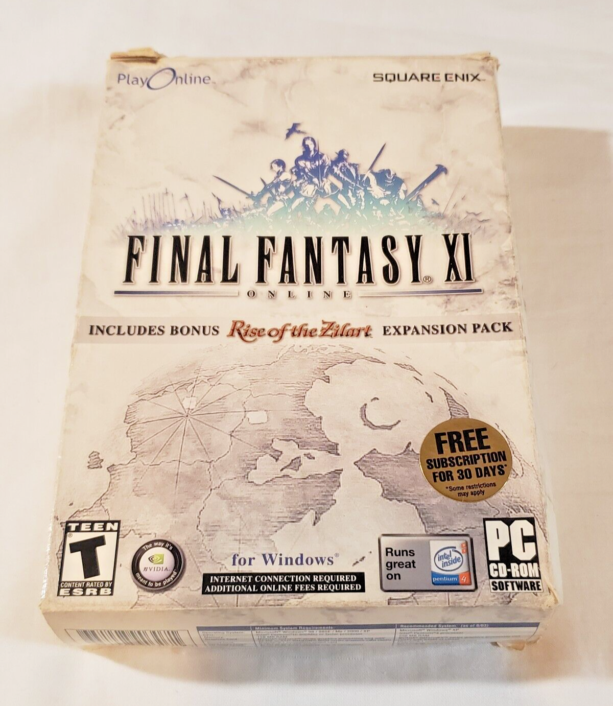 Final Fantasy XI System Requirements