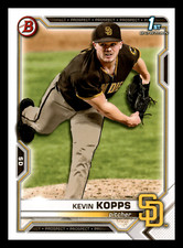 2021 1st Bowman Draft Kevin Kopps San Diego Padres #BD-7 Centered Mint