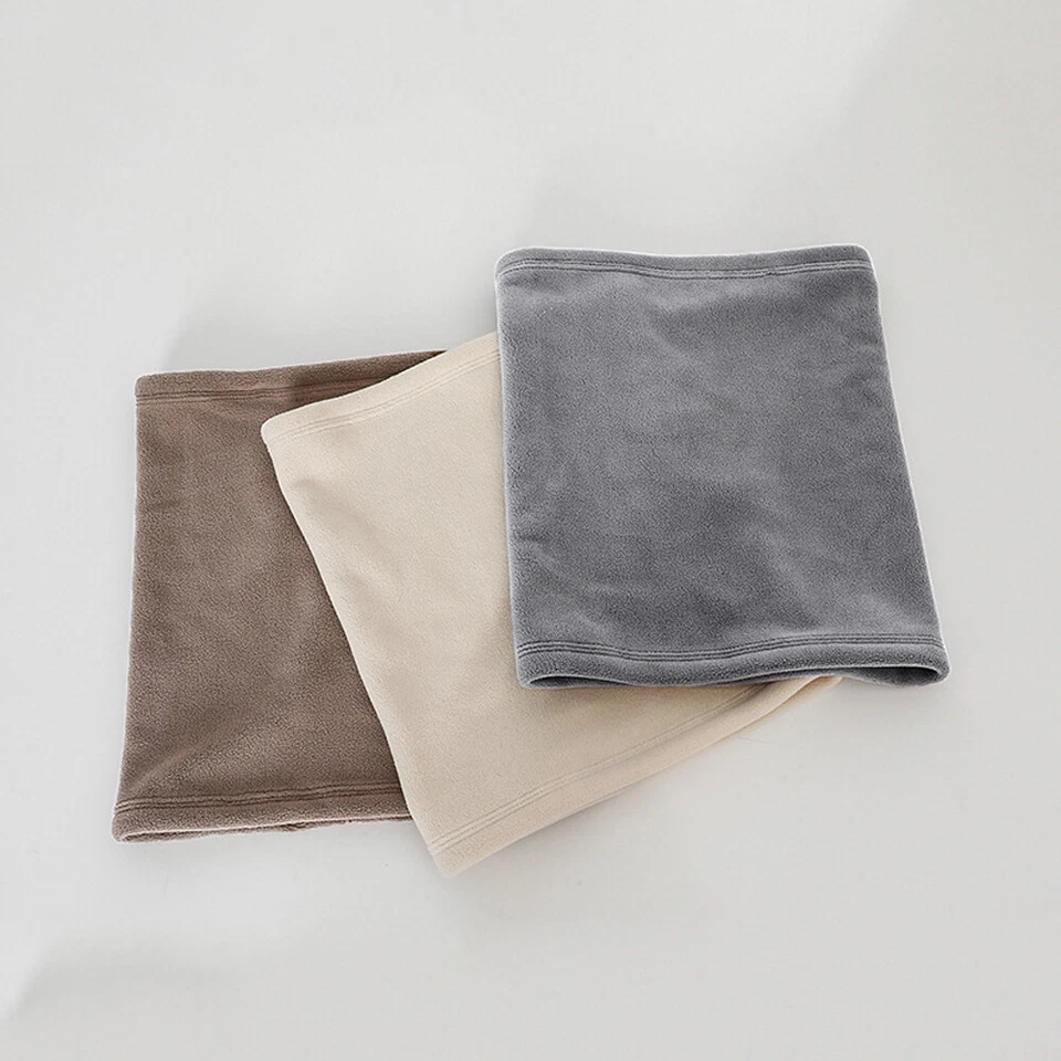 Aquecedor de pescoço de lã - Bandana à prova de vento inverno pescoço gaiter clima frio máscara facial - Imagem 2 de 4