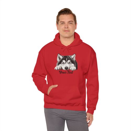 Alaskan Malamute Hoodie | Kapuzenpullover | Wunschtext | Geschenk für Hundeliebhaber - Bild 11 von 11