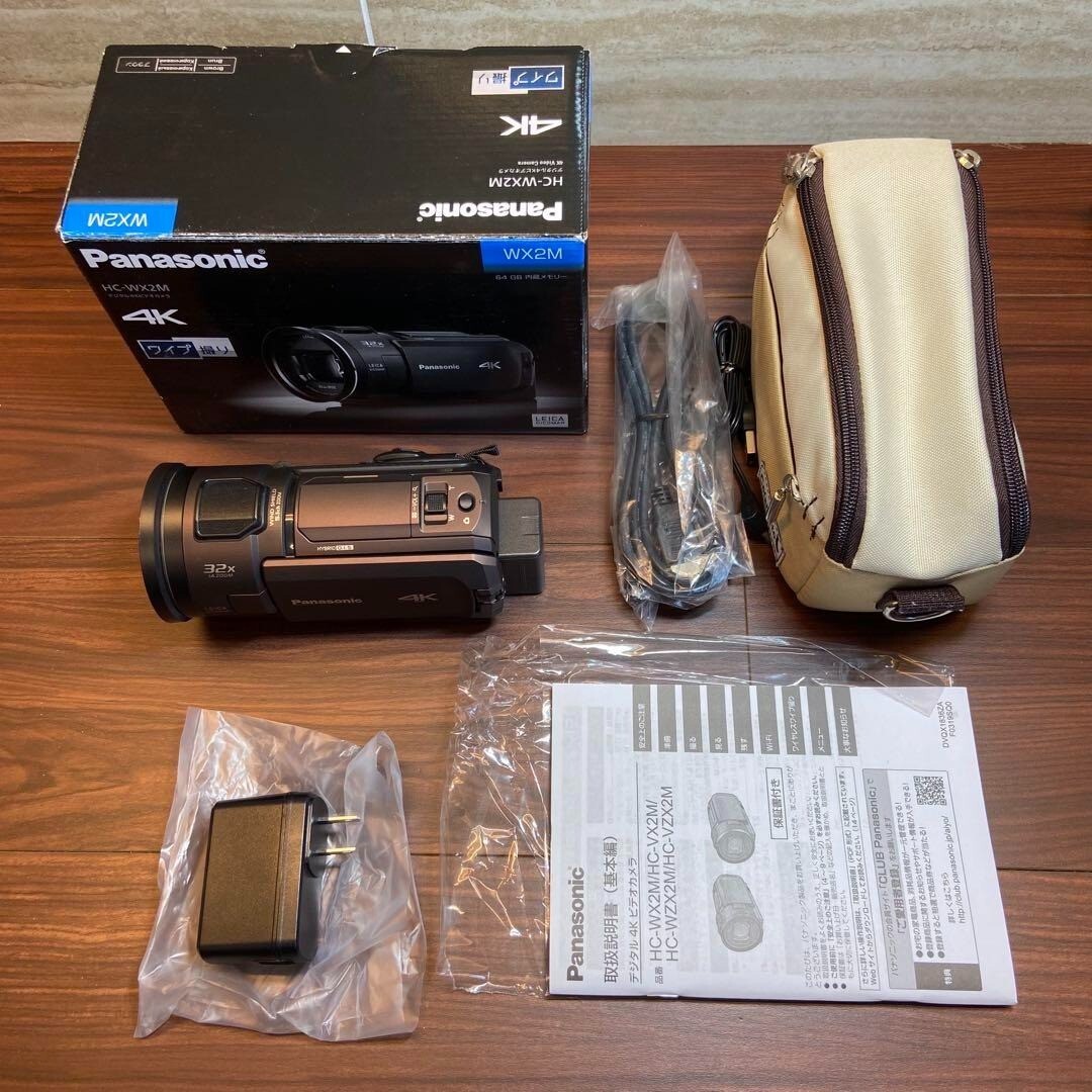 Panasonic HC-WX2M ビデオカメラ 3070 概要 デジタル4Kビデオカメラ HC-WX2M | デジタルビデオカメラ