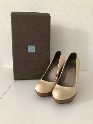 MOMA Plateau high Heels Gr. 39 Beige 