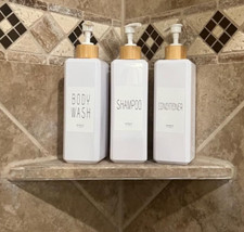 Shampoo and Conditioner Dispenser 17OZ Refillable Shower Soap Dispenser
