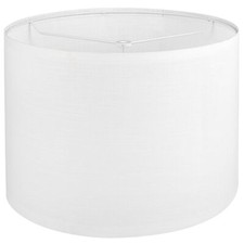 White Large Lamp shade Drum Lamp Shade for Table Lamps Floor Lamp 13" Top X 1...