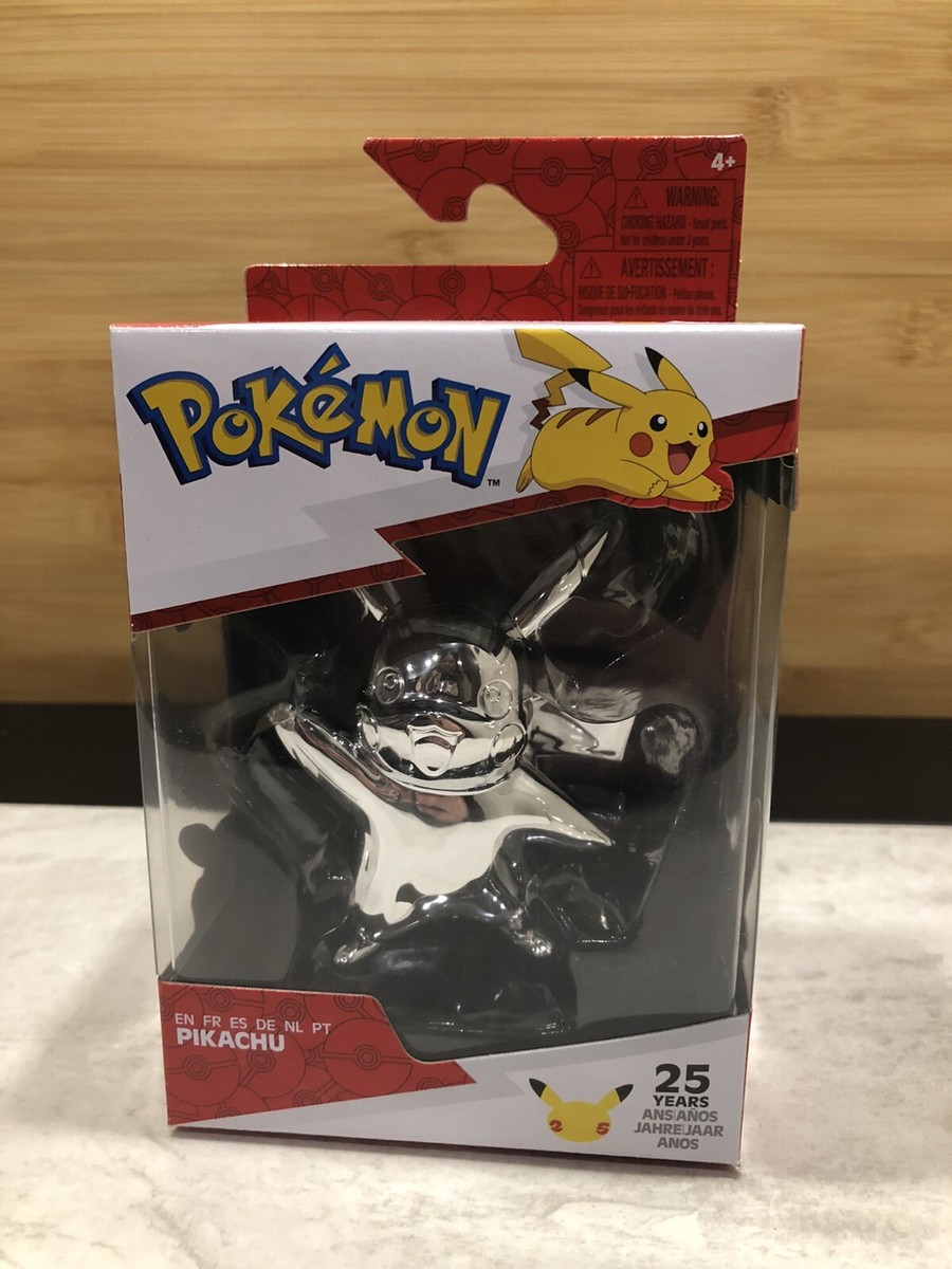 ポケモンフィギュア 221体 箱付 レア 非売品未開封 まとめ売りアニバーサリー Pokemon Figures 25th Anniversary Series 1 Silver Pikachu New
