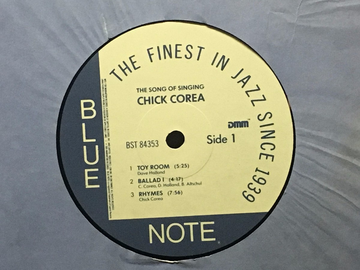CHICK COREA - The Song of Singing ~ BLUE NOTE 84353 w/Dave Holland