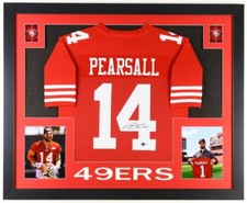 Ricky Pearsall Signed San Francisco 49ers 35