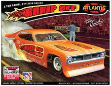 Atlantis Models 1/32 SCALE Tom Daniel's RRRip Off Funny Car SNAP KIT #8277~NEW