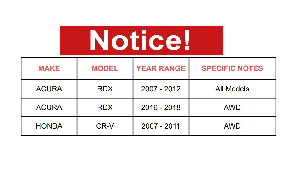 Cojinete de cubo de rueda trasera para 4x4 2007 2008 2009 2010 2011 Acura RDX Honda CR-V v6 Foto 2 de 4