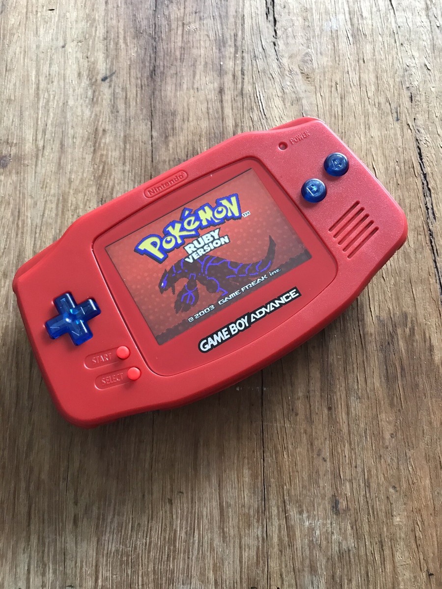 Charizard Pokemon Red Gameboy Advance Sp Pokemon Red Version