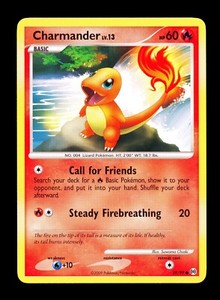 2009 Pokemon Platinum Arceus Charmander 59/99 NM