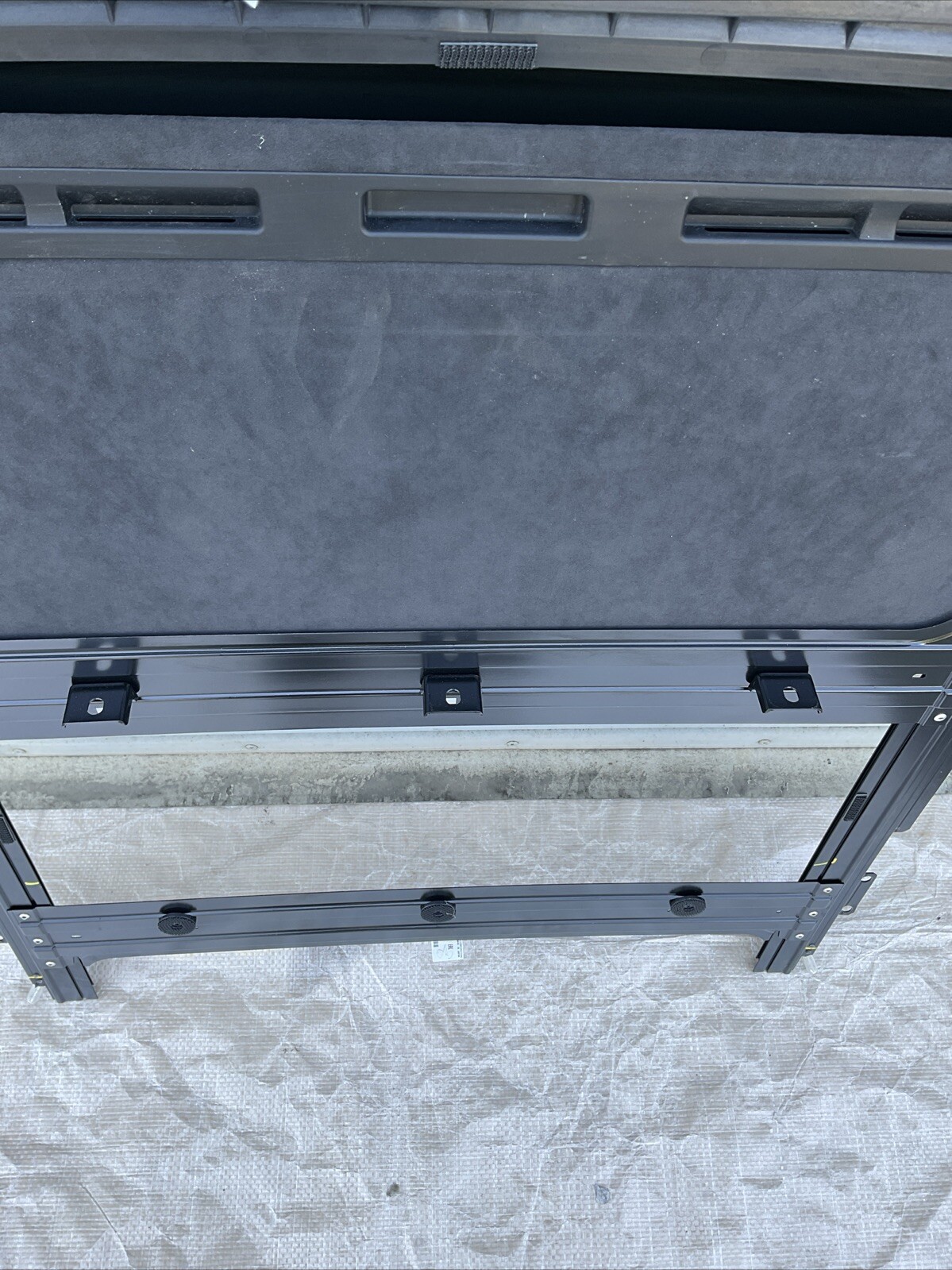 13-21 MASERATI QUATTROPORTE M156 SUNROOF GLASS WINDOW W/TRACK SUNSHADE OEM #2