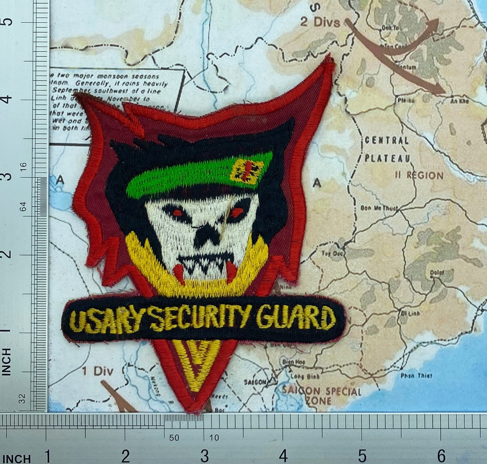 Patch , USSF MACV SOG RT CCC security guard patch , Burst patch | eBay