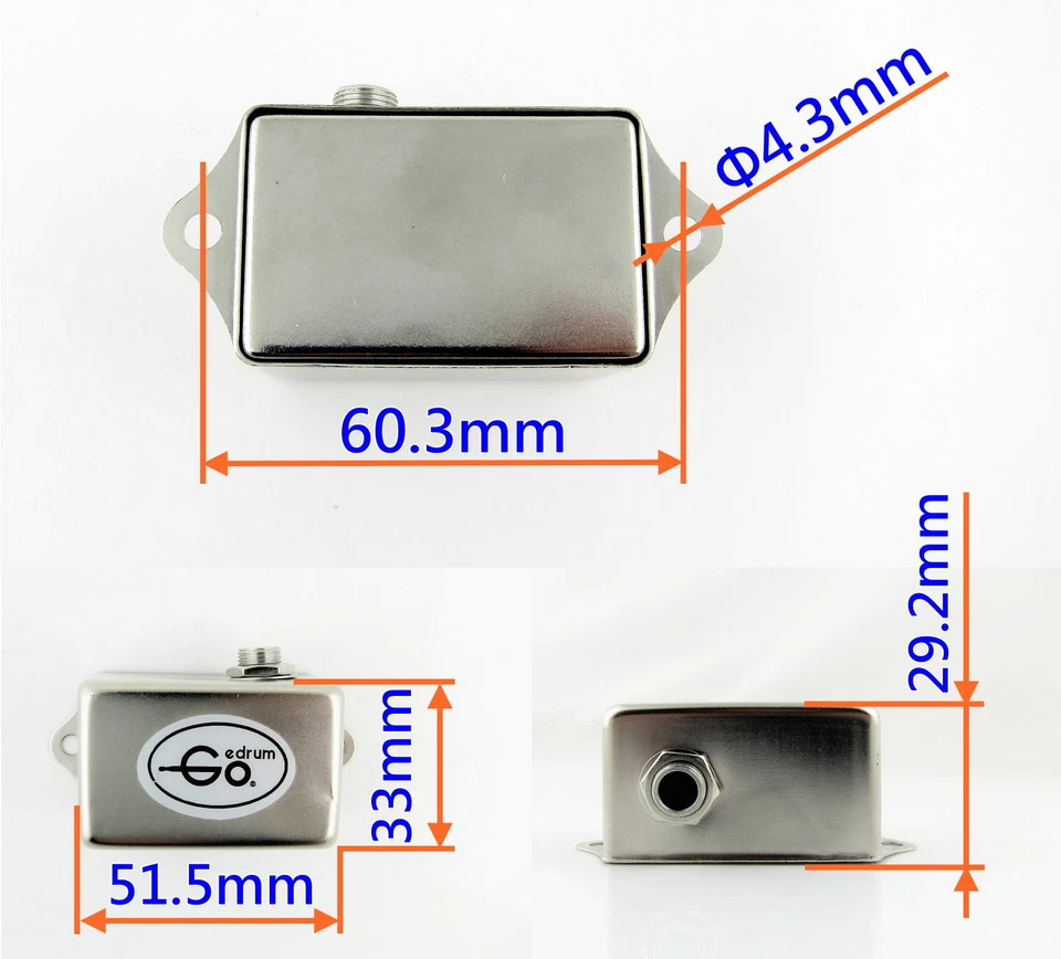 Goedrum 360 Cymbal Trigger for DIY electronic cymbal / Single Zone Trigger - Image 2 of 4