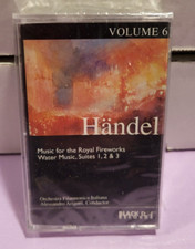G.F. H ndel / Water Music Suites 1  2 1998 Music Cassette NEW Sealed