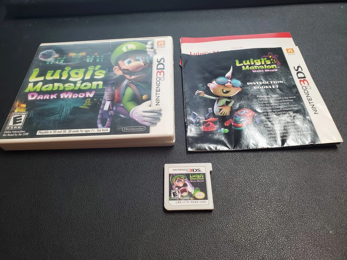  Luigi's Mansion: Dark Moon : Nintendo of America: Video Games