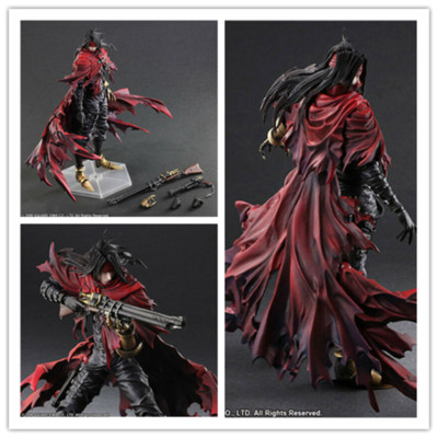 Play Arts Kai Final Fantasy VII Vincent Valentine PVC Action Figure Model Boxed 